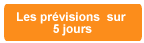 Pr&eacute;visions sur 5 jour pour la m&eacute;t&eacute;o  sur le Maroc